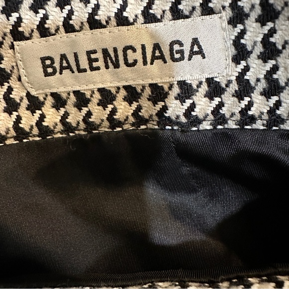 NWT Balenciaga Pied de poule wrap skirt - Picture 5 of 11